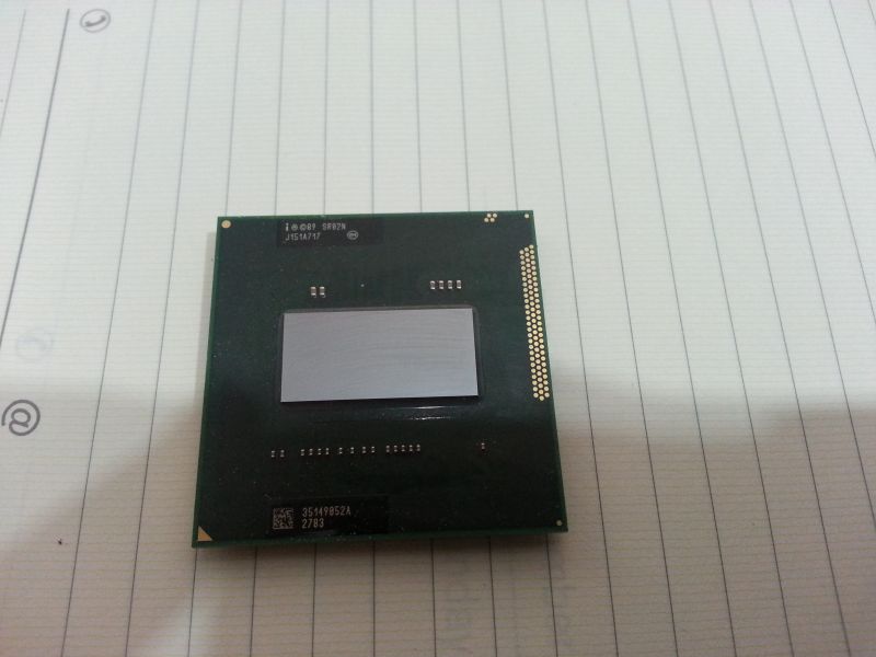 notebook için işlemci i7-2670QM Processor 6M Cache, up to 3.10