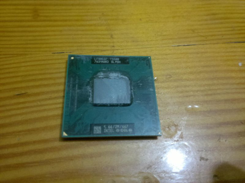 	 INTEL CORE 2 DUO T5500 1.66/2M/667 SL9SH LF80537 NOTEBOOK İŞLEMCİSİ