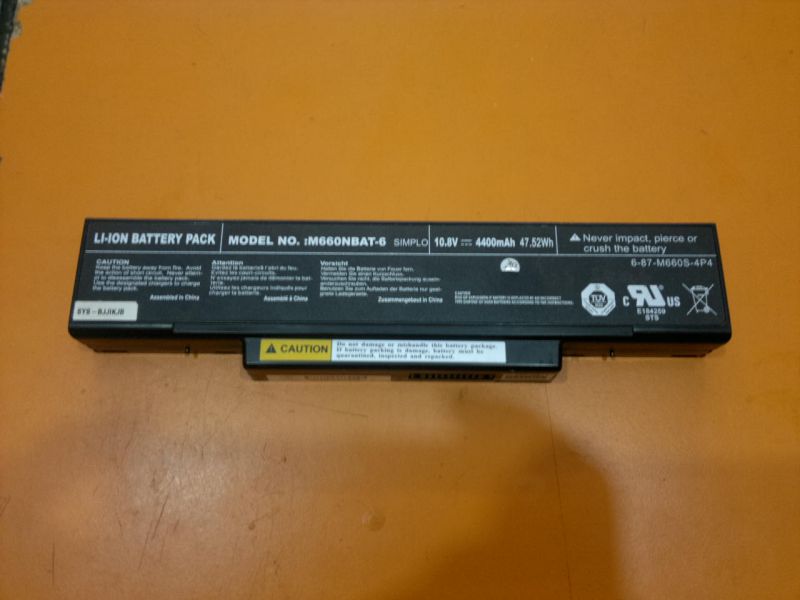 m660nbat-6 10.8v 4400mAH arçelik beko casper asus notebook bataryası