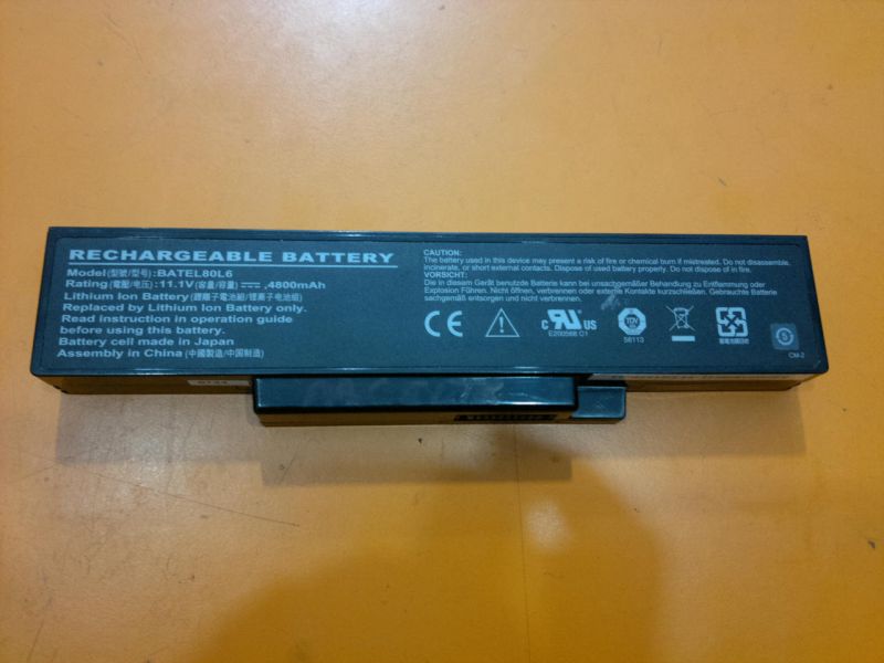 batel80l6 11.1v 4800mAH notebook bataryası anb 575 bnb 575