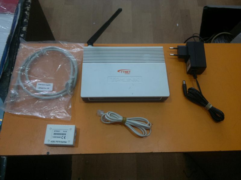 tp-link TD-W8101G 1 port kablosuz modem