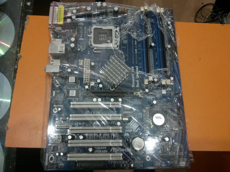 asrock 775 pin agp ddr400 intel anakart