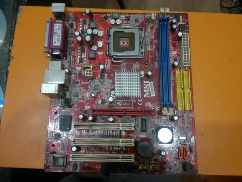 msi ms-7222 ver. 2.0 PM8PM-V 775 pin agp ddr400 intel anakart